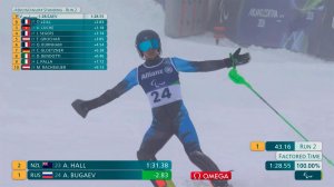 Российский горнолыжник Алексей Бугаев завоевал восьмое золото Паралимпийских игр.