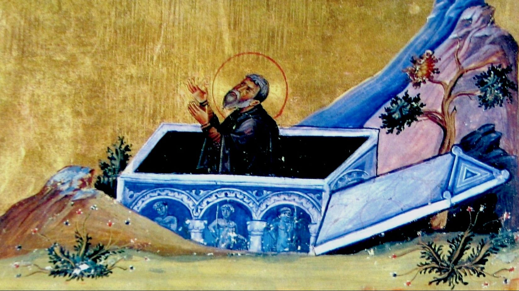 СВЯТОЙ ПРЕПОДОБНЫЙ ИАКОВ ПОСТНИК.