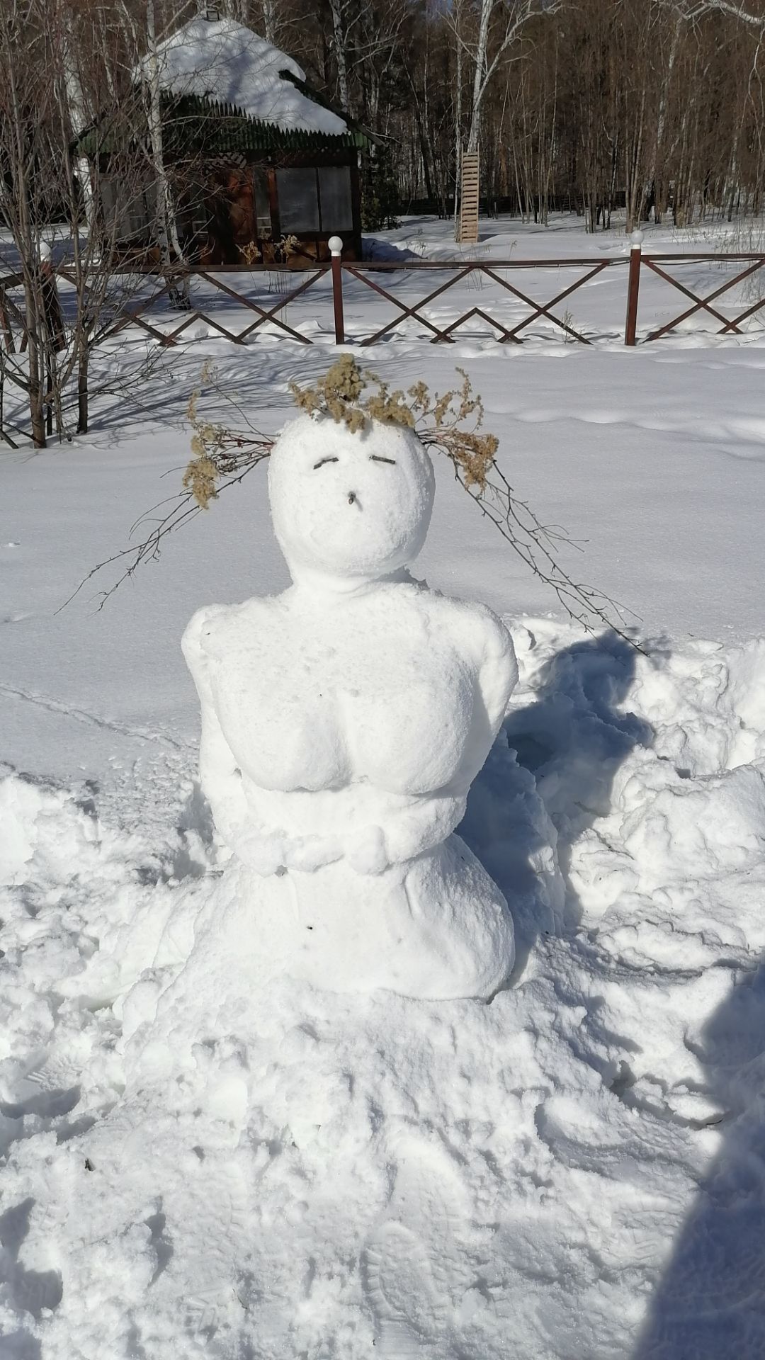 Зимние забавы весной