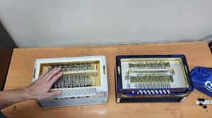 Сравнение заказной мастеровой гармони с Тульской 301м