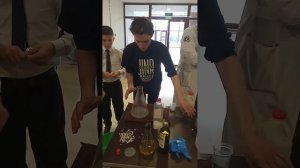 НАУЧНЫЙ ФЕСТИВАЛЬ "БОЛЬШАЯ НАУКА ВО ВЛАДИКАВКАЗЕ". ВЫСТАВКА "ФИЗИКА БЕЗ ГРАНИЦ". ХИМИЧЕСКИЕ ОПЫТЫ.26