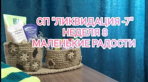 СП "ЛИКВИДАЦИЯ -7". НЕДЕЛЯ 8/ МАЛЕНЬКИЕ РАДОСТИ