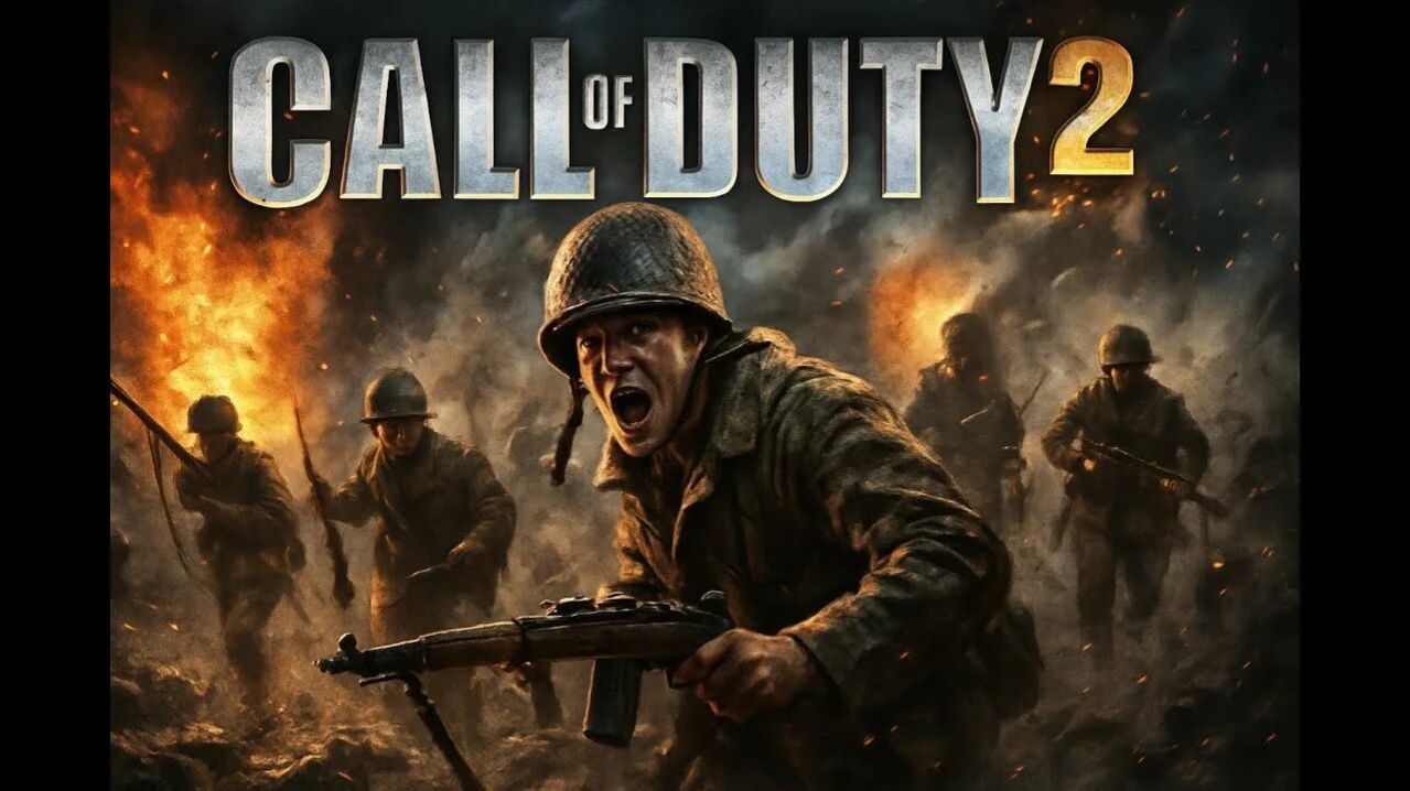 прохождение игры Call of Duty 2  Конец  Игры  без комментариев