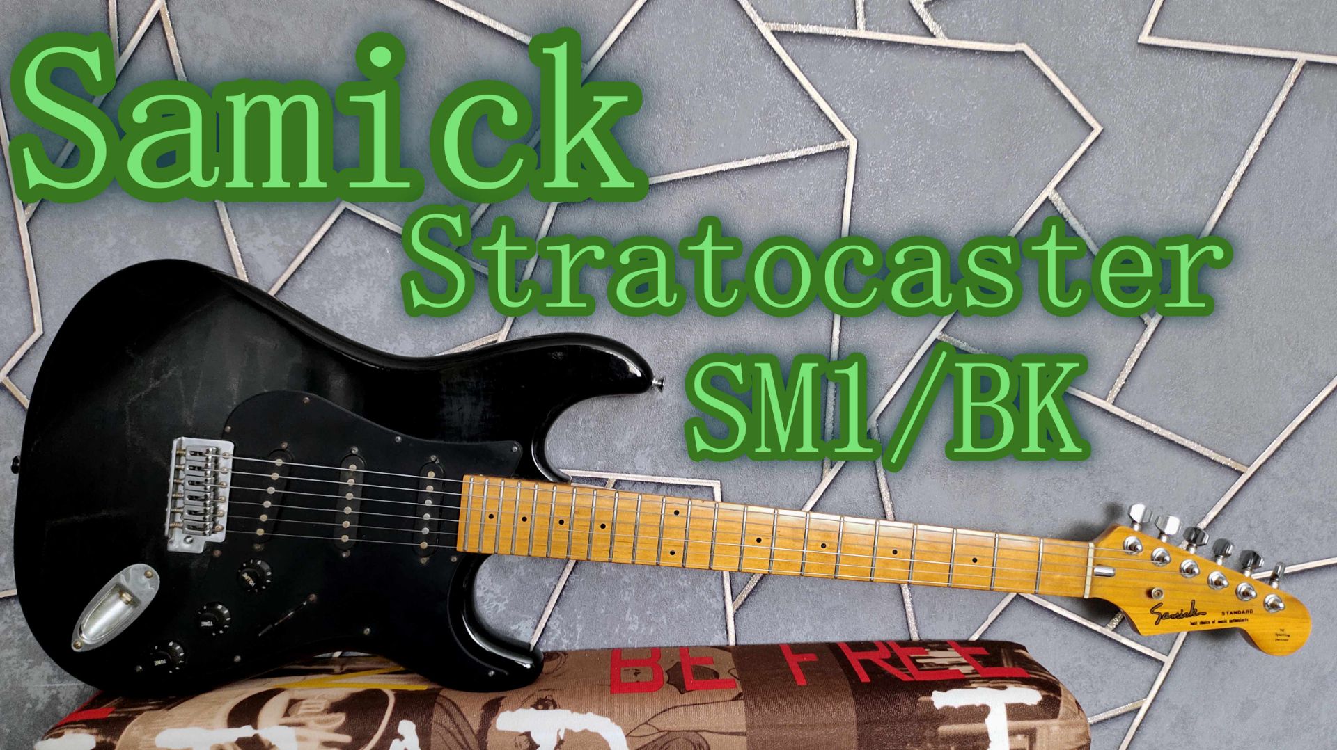 Stratocaster Samick SM1/BK Korea (ОБЗОР)