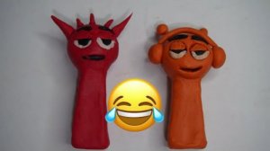 СПРУНКИ: ДЕЛАЕМ ПЛАСТИЛИНОВЫХ "МОНСТРОВ" СПРУНКИ С НУЛЯ!! ЗАБАВНЫЕ ПОЛУЧИЛИСЬ СПРУНКИ! РЕАКЦИЯ