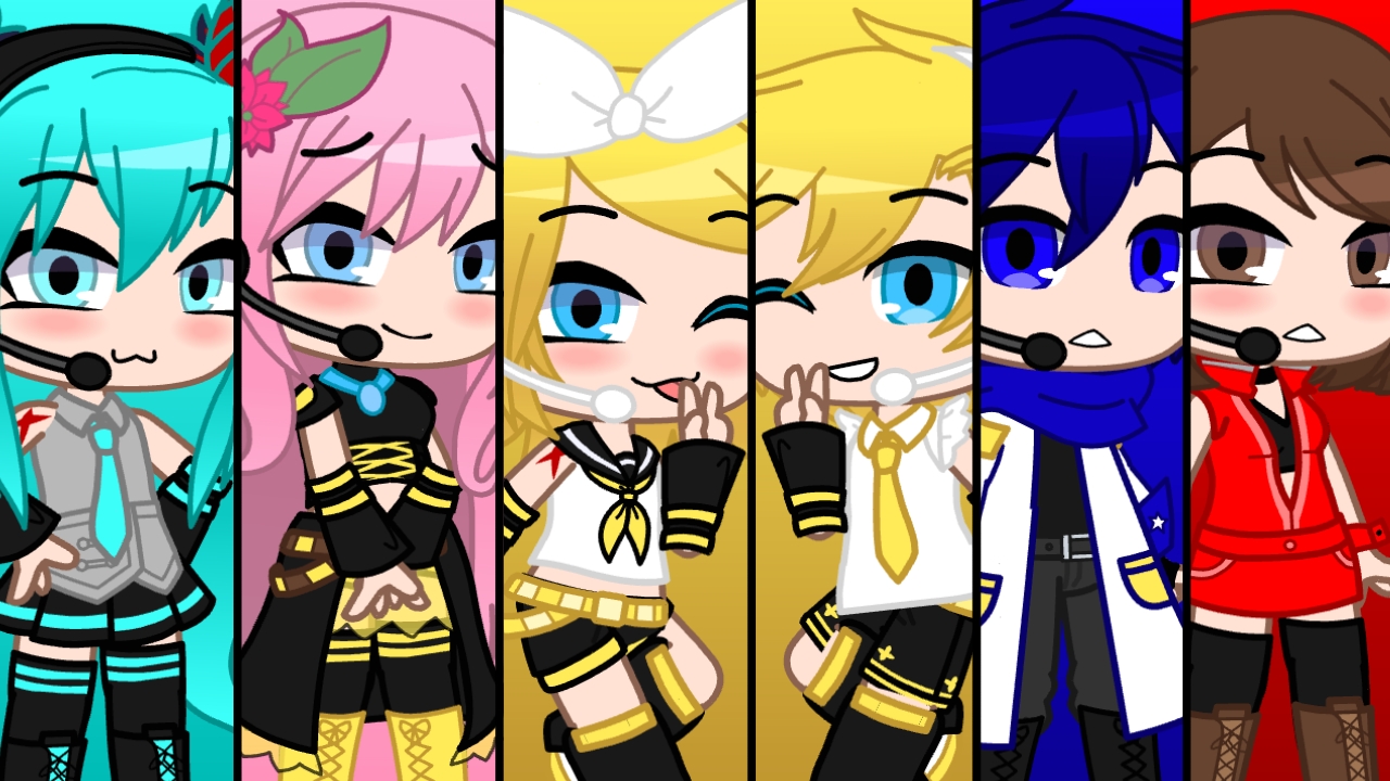 My Favorite Vocaloid!/Vocaloids/Meme/ (Gacha Club)❤💙💛💛💖💙