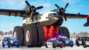 Гиганты машины, сокрушают автомобили