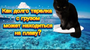 КАК ДОЛГО ТАРЕЛКА С ГРУЗОМ СМОЖЕТ НАХОДИТЬСЯ НА ПЛАВУ?