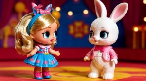 Лол и зайчик в цирке