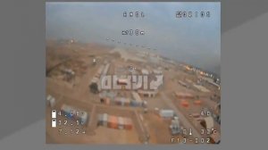 А вот и видео с FPV иранского дрона подоспело.