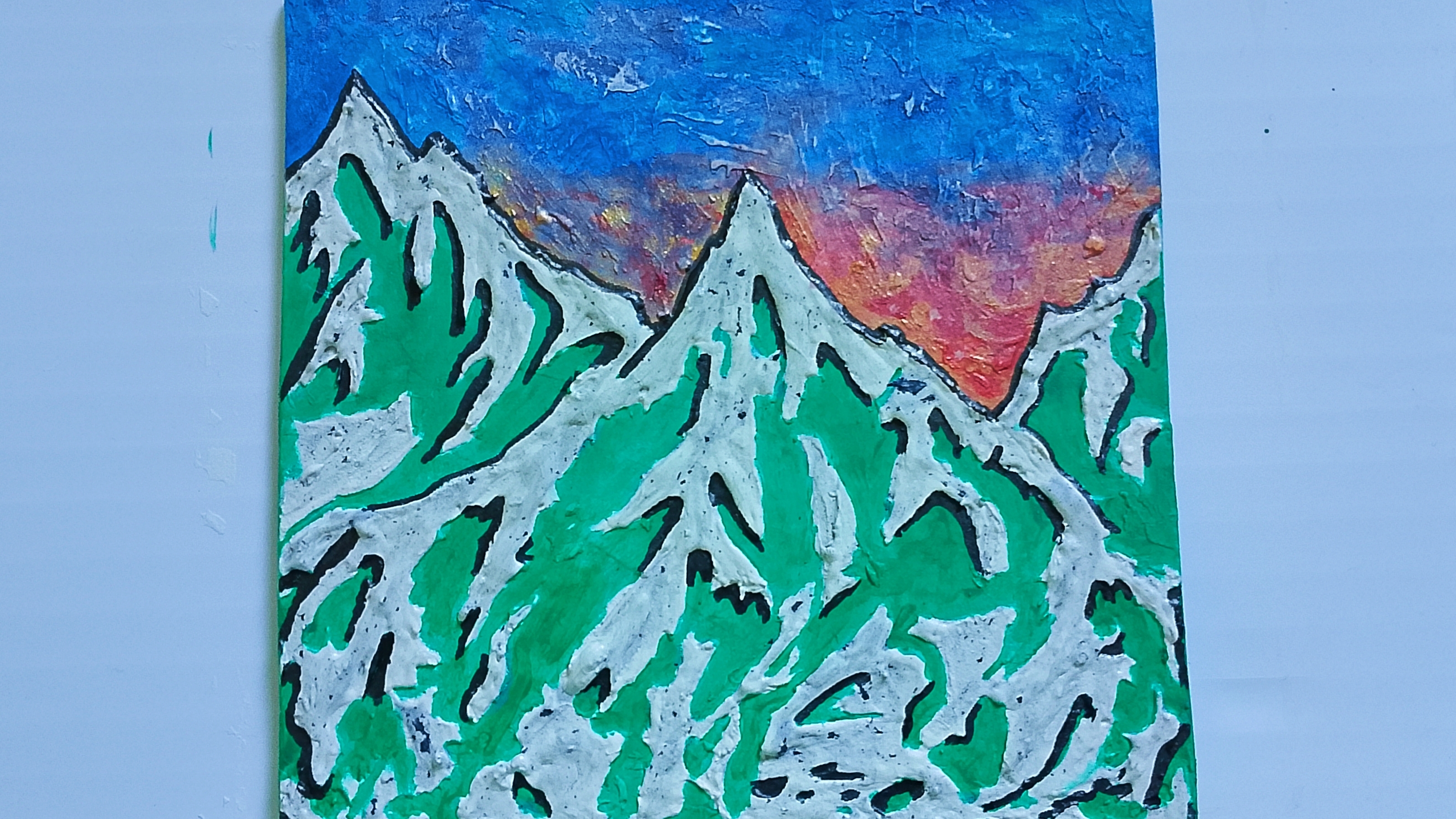 Лучше гор могут быть только горы,  которые сам рисовал