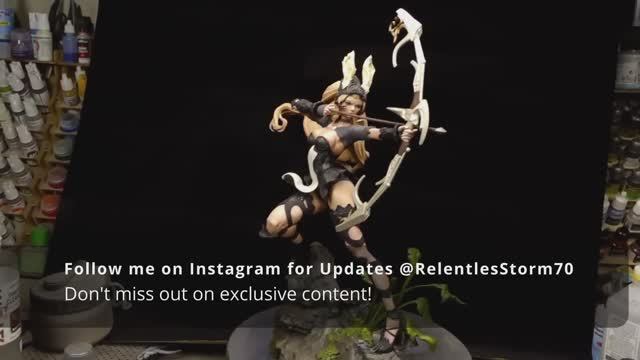 How to Paint Fran from Final Fantasy - Full Painting Tutorial for 3D Prints