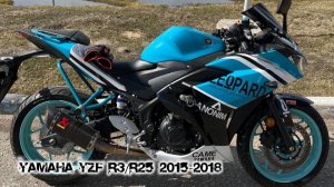 Yamaha YZF R3/R25 2015-2018 ||| мотопластик.рф