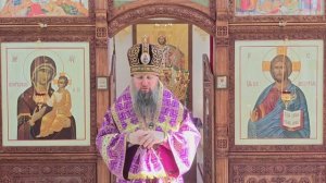 Слово митрополита Павла в Неделю 3-ю Великого поста