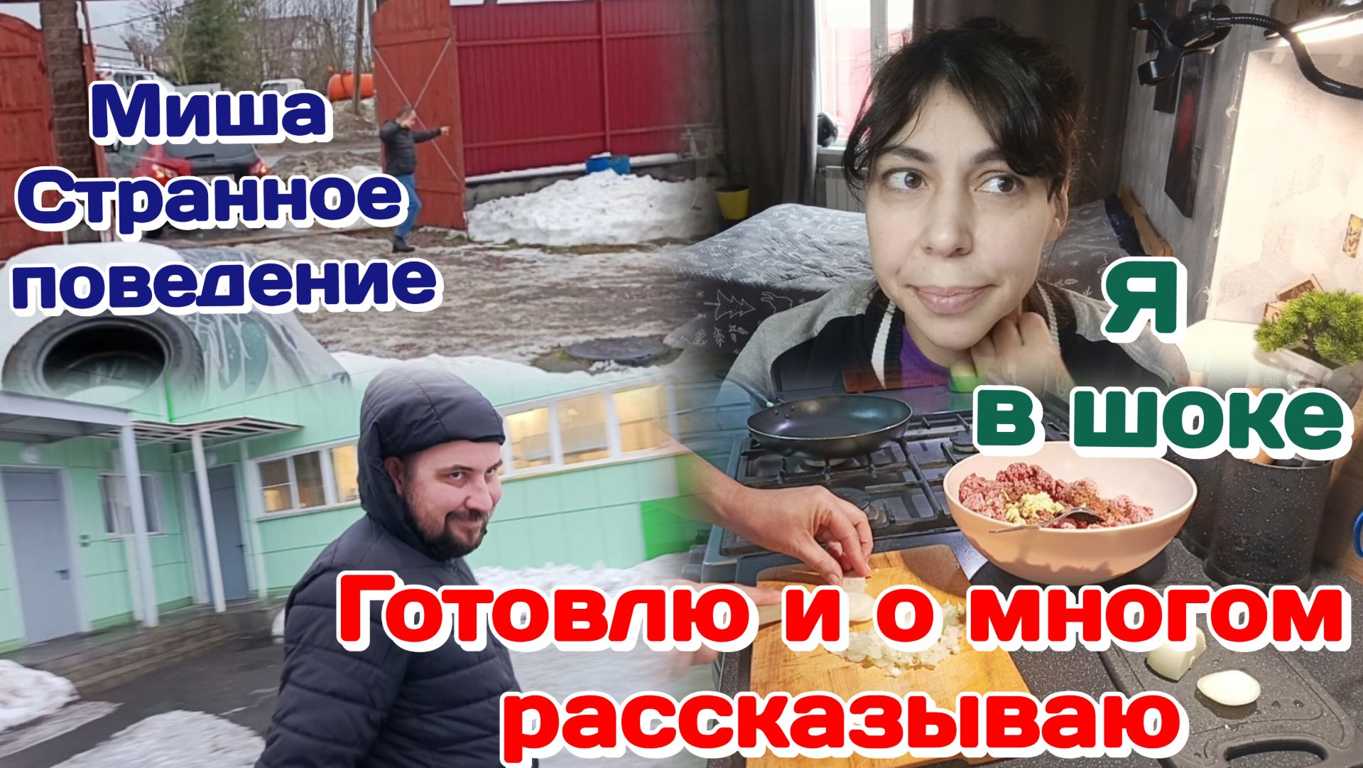 Мишино странное поведение/Поехал опять на разборки/Готовлю и болтаю  Часть 1