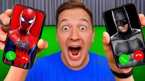 я звоню ВСЕМ СУПЕРГЕРОЯМ в 3:00 ночи !...