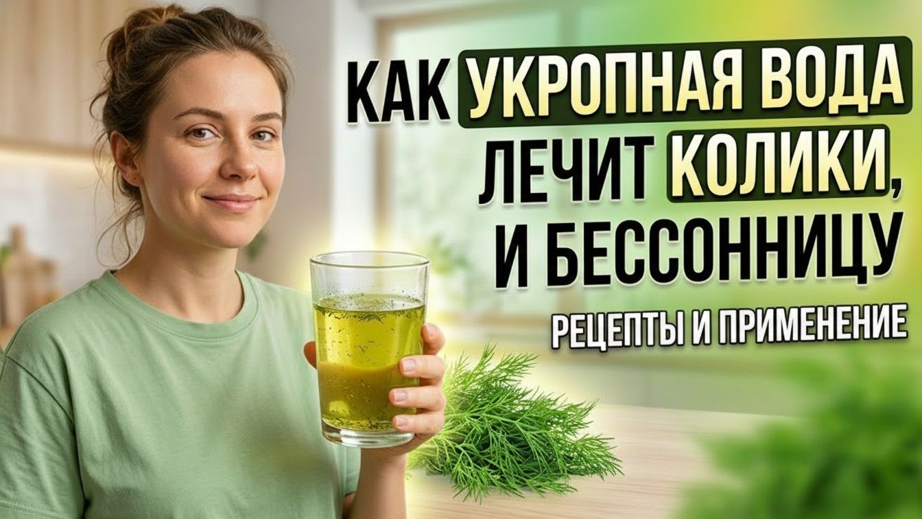Как укропная вода лечит колики, цистит и бессонницу: рецепты и применение