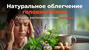 Натуральное облегчение головной боли: лучшие растения против мигрени