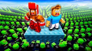 МЫ ЗАСТРЯЛИ В ЗОМБИ АПОКАЛИПСИСЕ!😱 ВЫЖИВАНИЕ В РОБЛОКС!