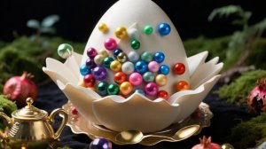 dreamina-2026-02-27-6974-pie in the sky, teapot, spoons are flyin...