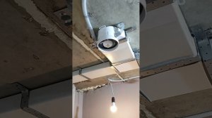 Часть 2. Вытяжная вентиляция, туалет-ванна, одна труба на два вентиля