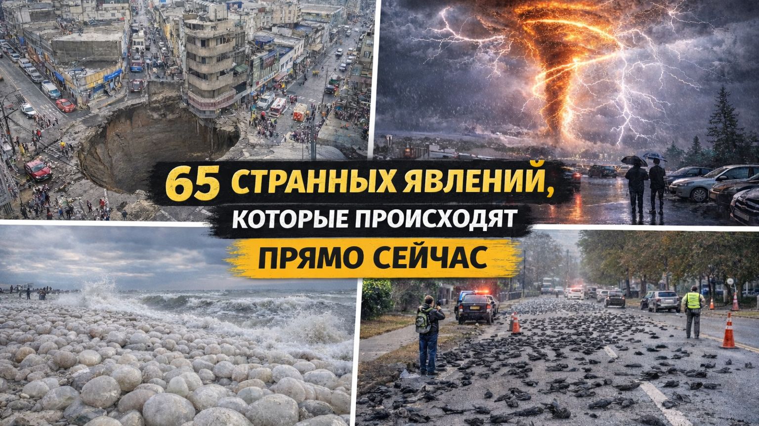 65 Странных Явлений, Которые Происходят Прямо Сейчас по Всему Миру