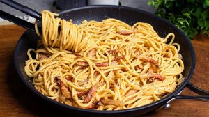 Готовлю на УЖИН самое ПОПУЛЯРНОЕ блюдо в ресторанах - Спагетти Карбонара!