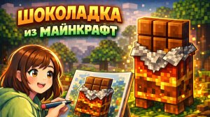 ШОКОЛАДКА ИЗ МАЙНКРАФТ