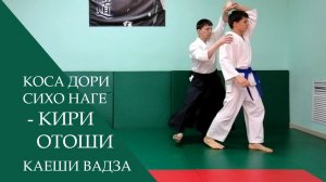 Коса дори сихо наге - кири отоши (каеши вадза)