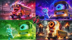 ШКОЛЬНЫЙ АВТОБУС ГИГАНТ И ЯРКАЯ РАДУГА ⚡️ ИСПЫТАНИЕ ПЛИТКИ ХОП 🌈