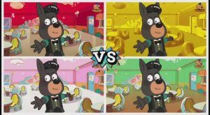 ШЕРИФ ЛАБРАДОР И ЗНАМЕНИТЫЙ ТАНЕЦ В РИТМЕ ⚡️ ИСПЫТАНИЕ ПЛИТКИ ХОП 🐶