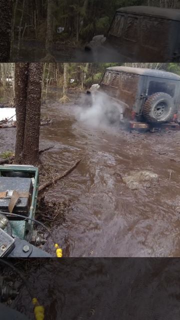 Мотоцикл по следам уаза№268в