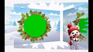 Зимний футаж "Медвежонок". Еще больше футажей пройди по ссылке https://vk.com/vk.creation2025