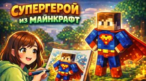 СУПЕРГЕРОЙ ИЗ МАЙНКРАФТ