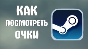 Как посмотреть очки в стиме