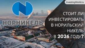 НорНикель: дивиденды будут, но когда? Стоит ли инвестировать в акции Норильского Никеля в 2026 году?