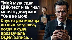 ФАЛЬШИВЫЙ ТЕСТ ДНК | Аудио рассказы | Аудиокниги слушать онлайн | Жизненные истории