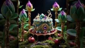 dreamina-2026-03-02-9651-Круглые объекты вращаются по часовой стр...