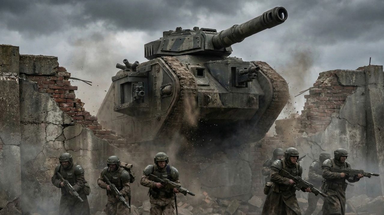 Leman Russ (Main Battle Tank) - Unofficial Warhammer 40K Song