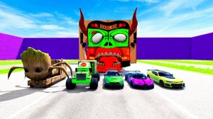 МАШИНКИ МУЛЬТИКИ ПРО МАШИНКИ ЗОМБИ АВТОБУС