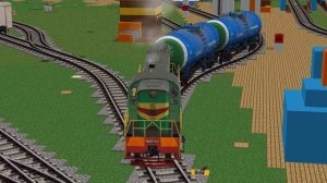 49 Майнкрафт, minecraft, железная дорога, выживание, прохождение, моды, как сделать жд