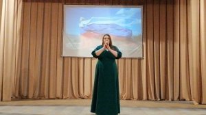 Номинация "Время выбрало нас", Анна Фёдорова, песня "Молитва о сыновьях России" (Родинский СДК)
