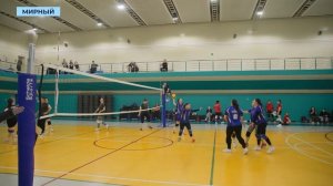 Женским волейболом открыли Спартакиаду трудовых коллективов АЛРОСА в Мирном