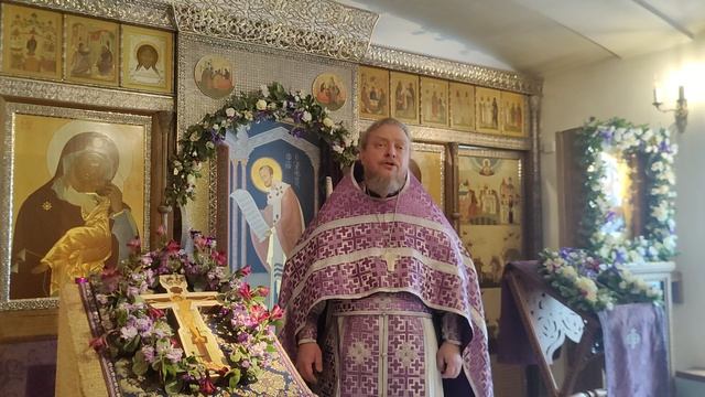 Проповедь прот. Феодора Бородина в день Иконы Божией Матери, именуемой «Знамение» Златоустовская