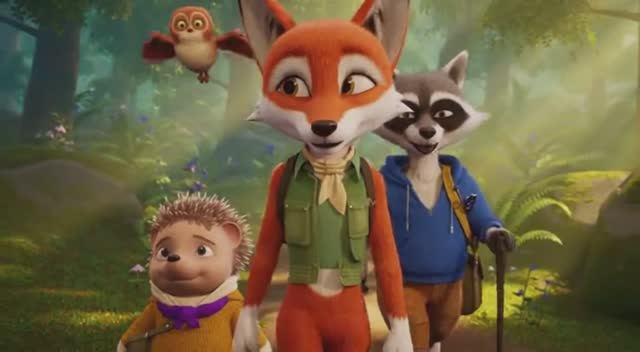 Мультфильм Детский «Приключения жителей леса» 🌳🦊