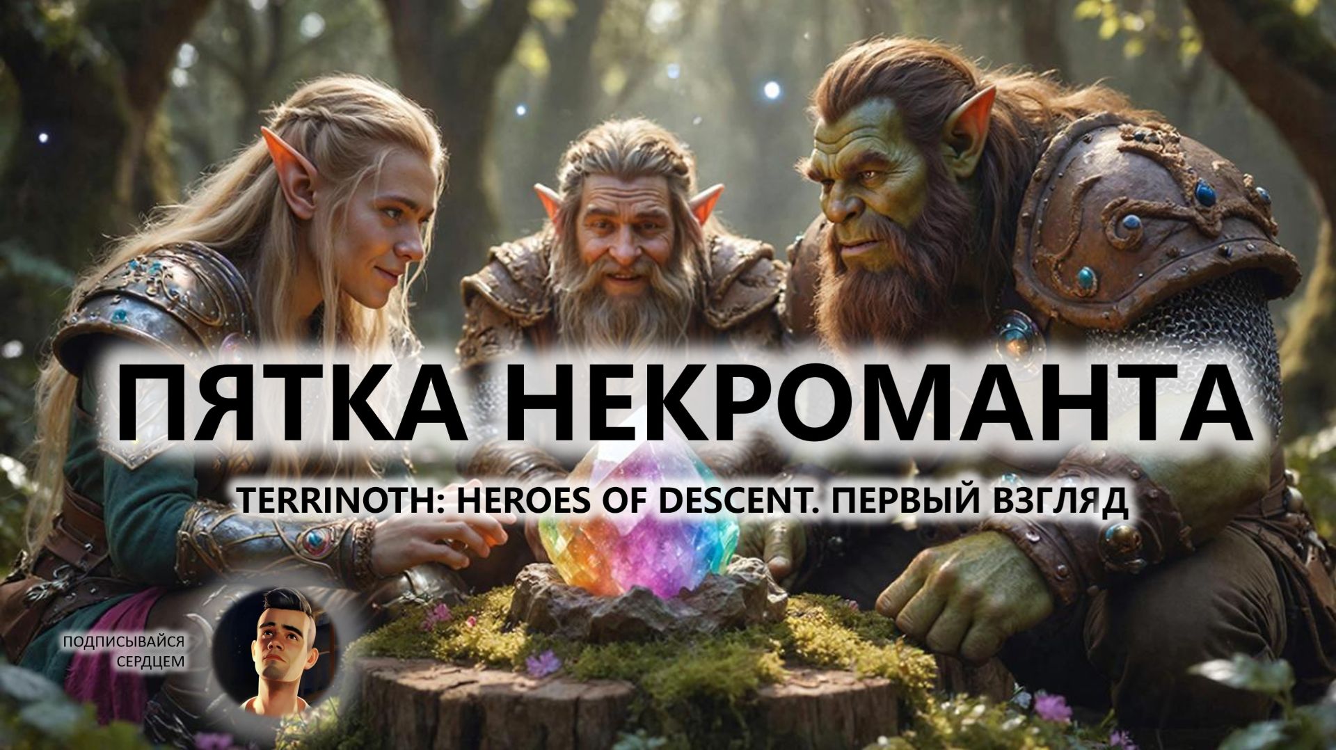 🔥ПЯТКА НЕКРОМАНТА I ПЕРВЫЙ ВЗГЛЯД | Terrinoth®: Heroes of Descent