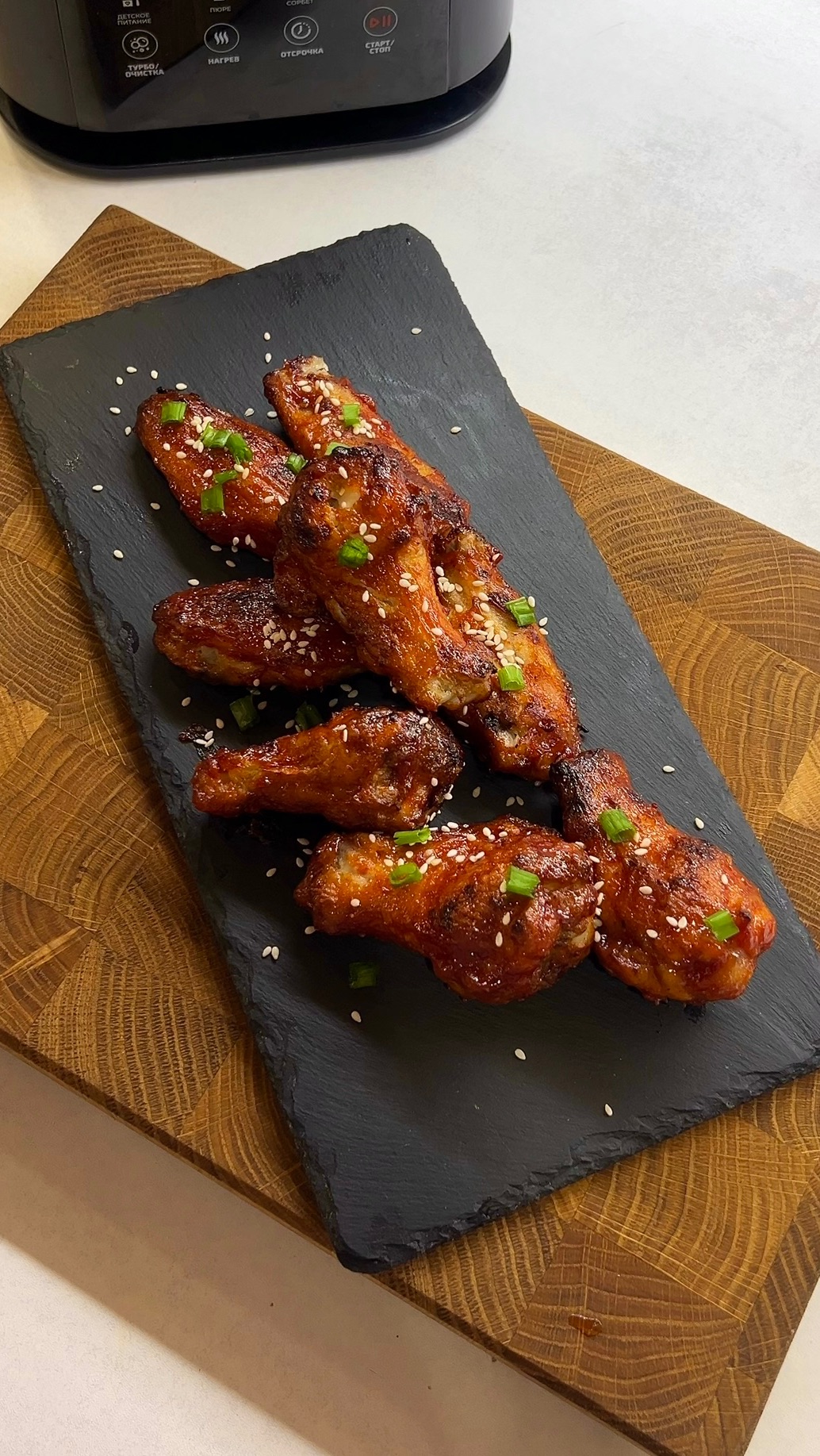 Крылышки в соусе BBQ 🐔