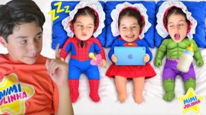 Мими Юлинья и время сна с младенцами-героями