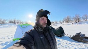 Вновь рыбалка на озере.