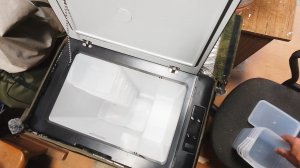 Контейнеры для автохолодильника.Обзор и размещение в холодосе Альпикул-75